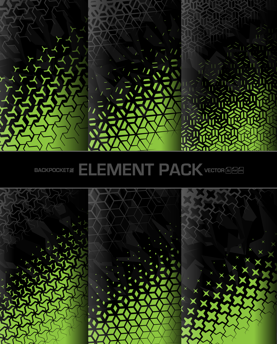 Element Pack 17 | Vector Fade 3