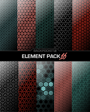 Load image into Gallery viewer, Element Pack 16 | Hexagons

