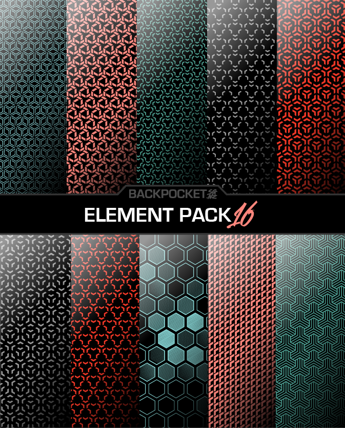 Element Pack 16 | Hexagons